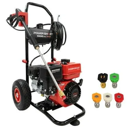 PowerSmart 3400PSI Gas Pressure Washer