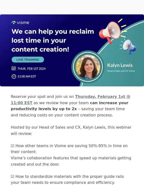 Visme - ?  How to cut your team's content design time in half with Visme