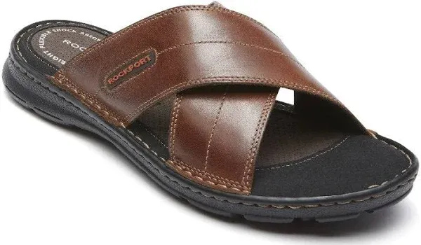 Darwyn Men's Cross Band Slide Sandals