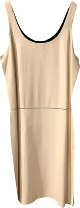 Hermes  Leather mid-length dress