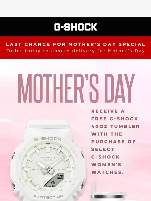 CASIO CA - Last Call for Mother's Day ⚠️