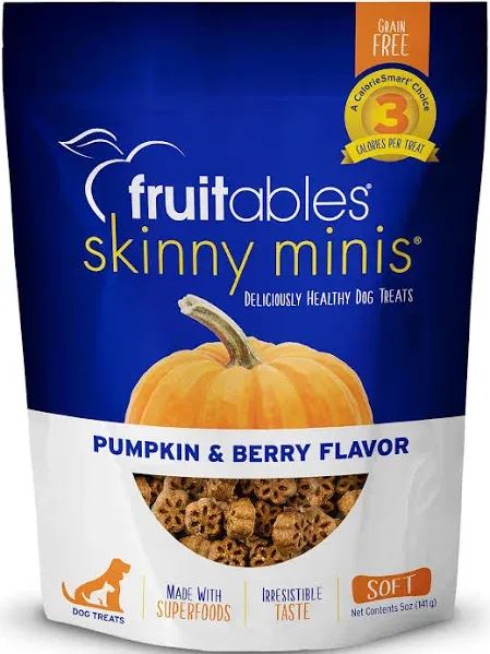Fruitables Skinny Minis Pumpkin Berry Dog Treats