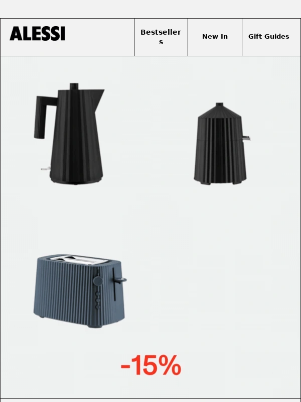 ALESSI - Build your own Plissé Bundle