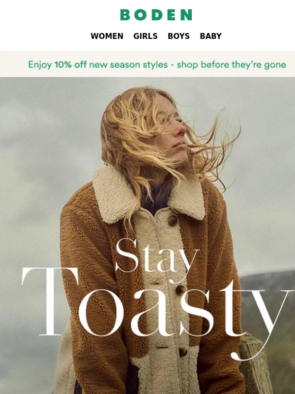 Boden - NEW coat season ?