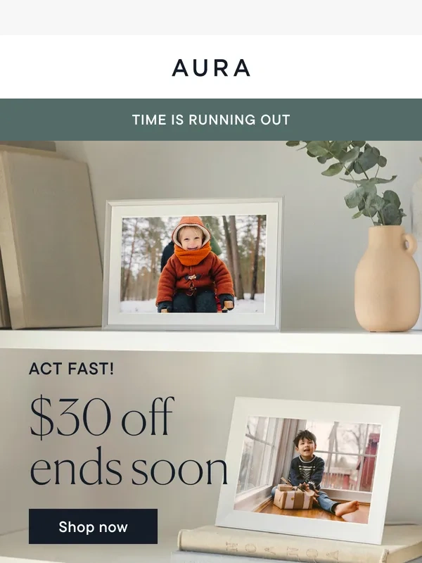 Aura Frames - Ending soon: the best deals all year