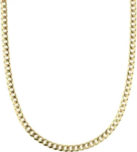 14K Yellow Gold Miami Cuban Chain Necklace