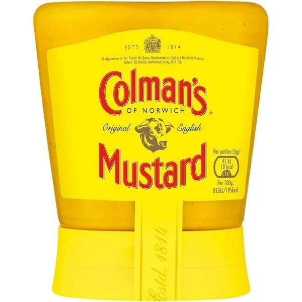 Colman's Original English Squeezy Mustard 150g