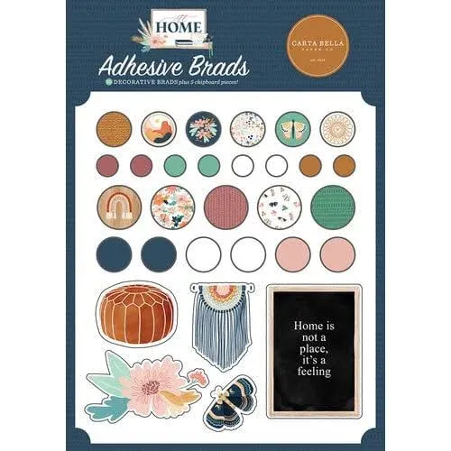 Carta Bella At Home Adhesive Brads