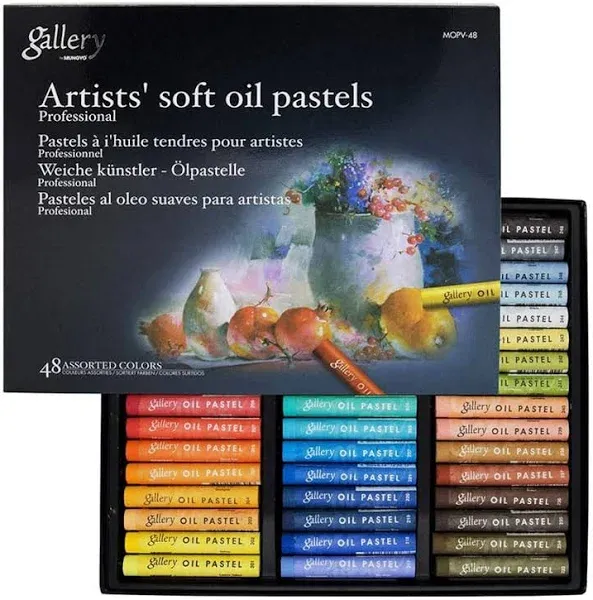 Mungyo Gallery Soft Oil Pastels Set of 48