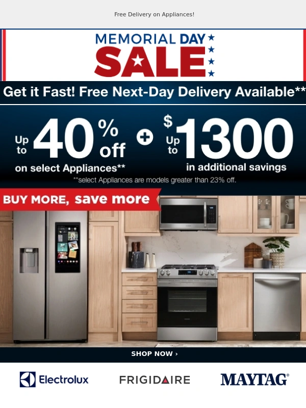 PC Richard - Unlock Memorial Day Savings on Home Must-Haves!