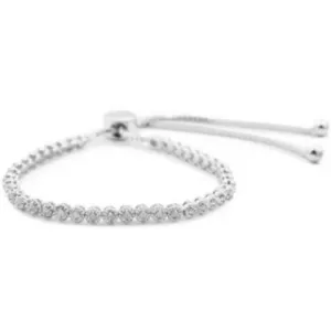 1/2Ct Diamond Adjustable Bolo Slide Tennis Bracelet