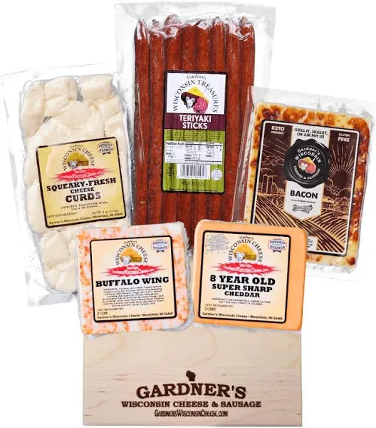 Gardner's Wisconsin Cheese & Sausage Top Sellers Gift Set