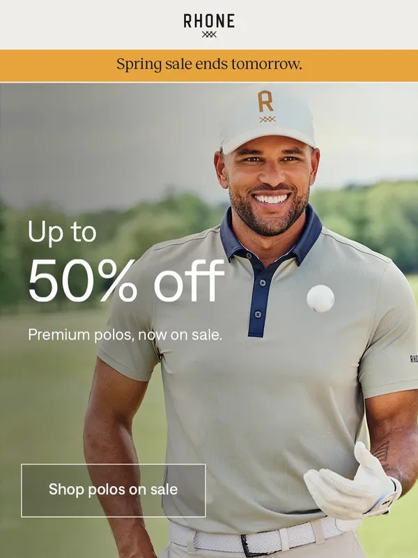 Rhone - Up to 50% off polos