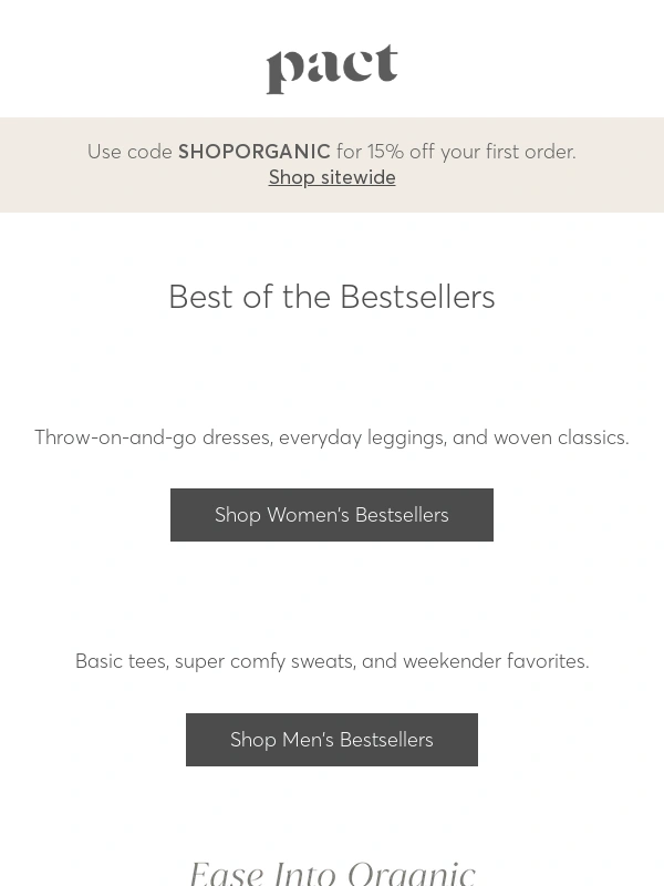 PACT - Shop → offset carbon → repeat