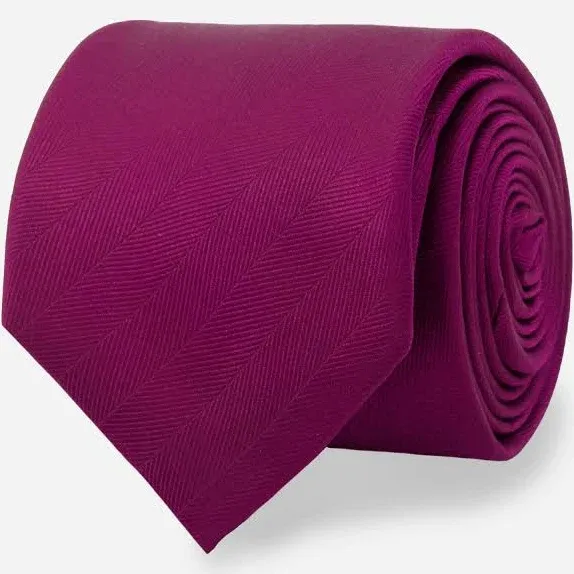 Men's Tie Bar Herringbone Vow Tie