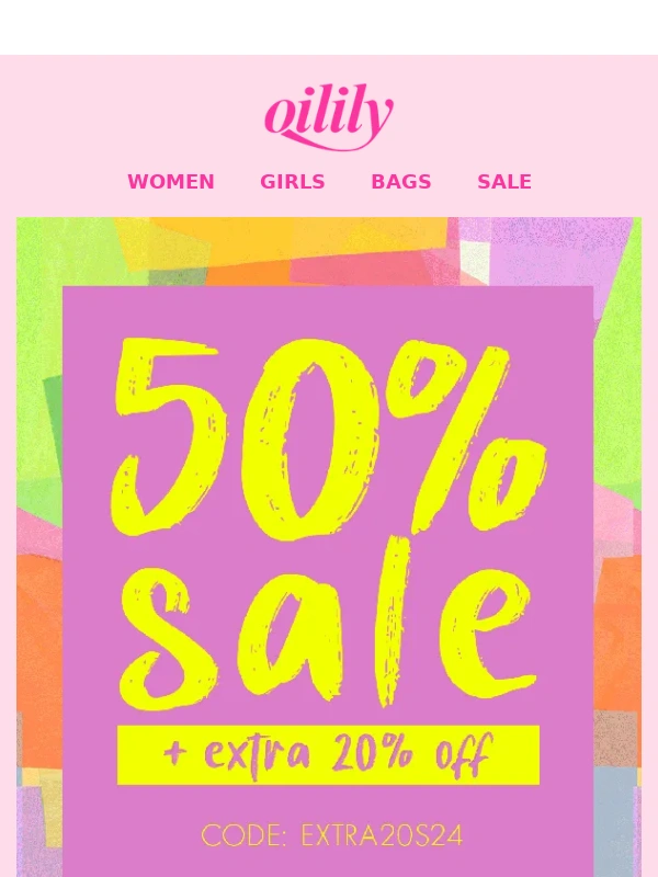 Oilily - This weekend 20% EXTRA OFF ?