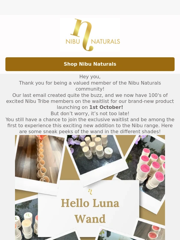 Nibu Naturals - FREE UK Shipping ?