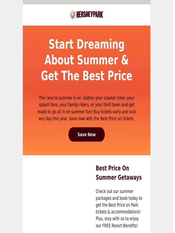 Hershey Park - Ready. Set. Get The Best Price!