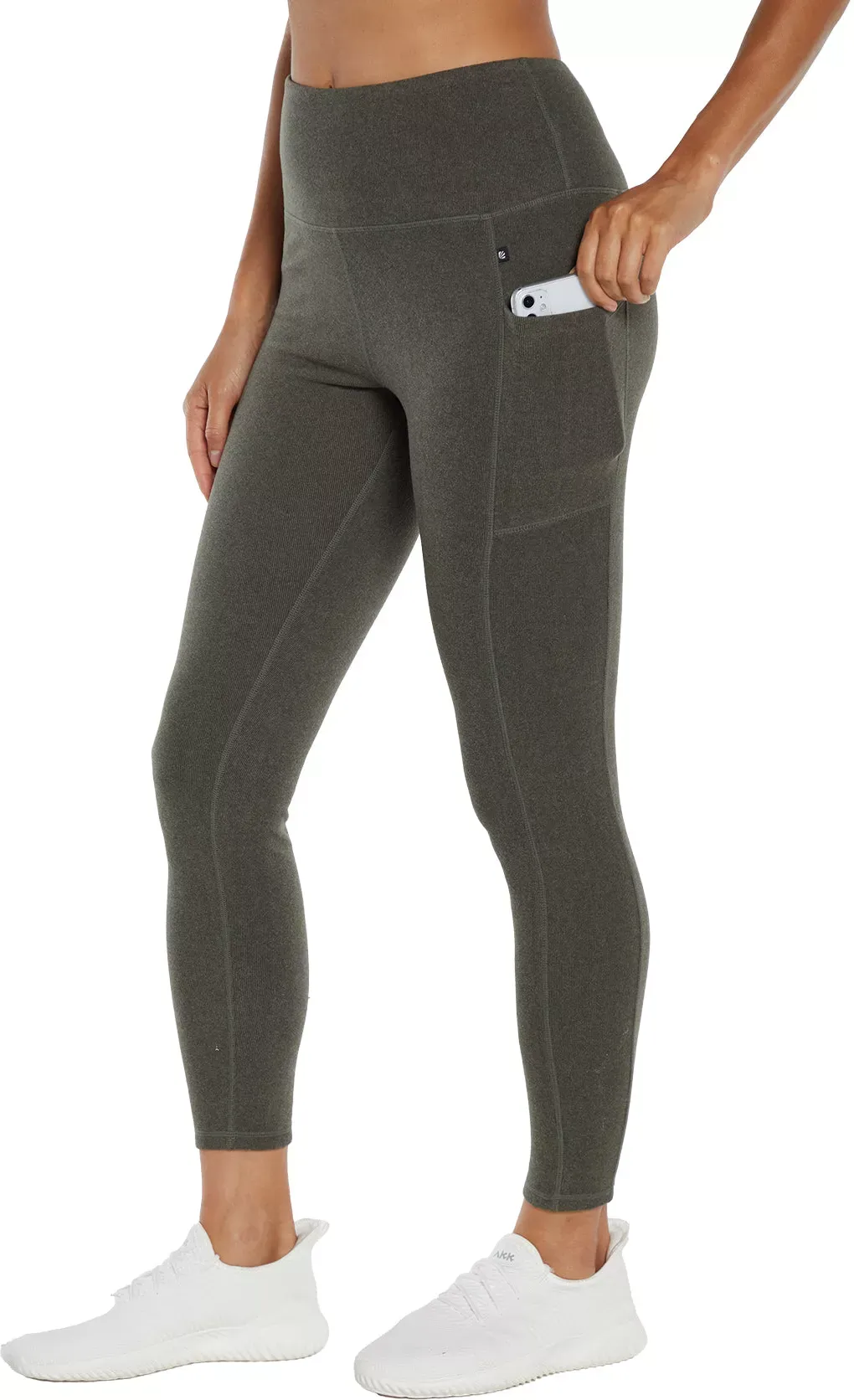 Marika Riley Side Pocket Legging Heather Rosin / S