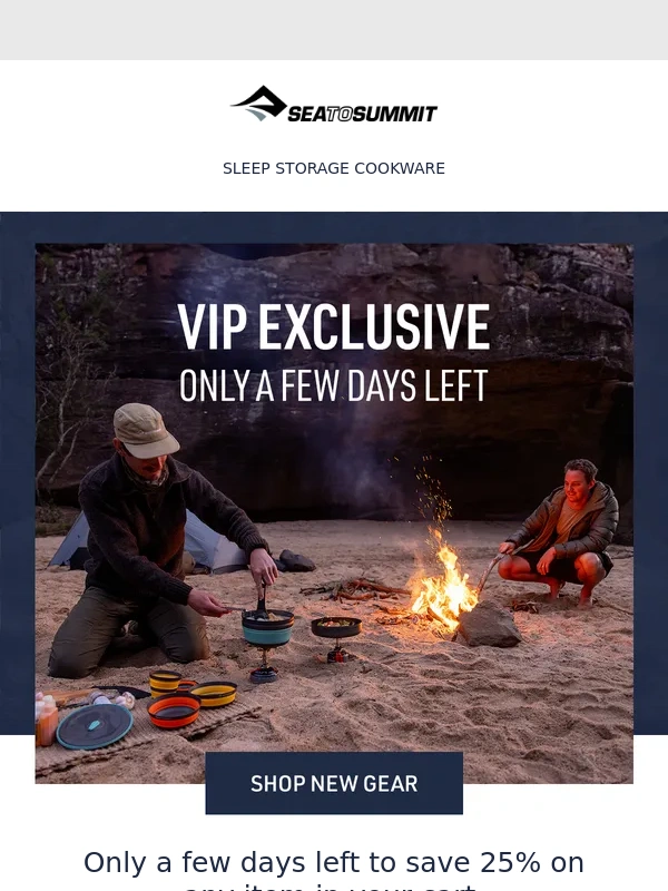 Sea To Summit - Exclusive Offer: 25% Off Any Item