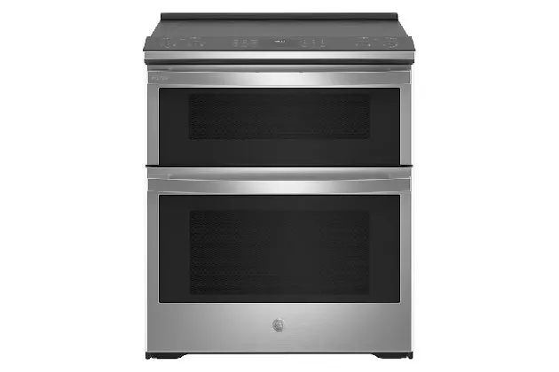 GE Profile PS960YPFS Double-Oven Slide-In Electric Range