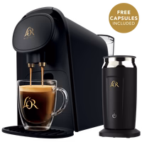 L'OR BARISTA System & Frother Bundle + Coffee Capsules