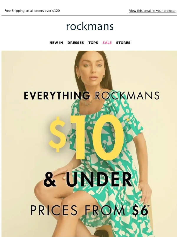 Rockmans - $6* CLEARANCE Inside! ?