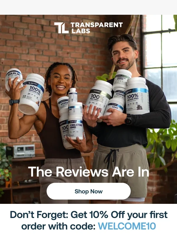 Transparent Labs - "My go-to protein for the foreseeable future"