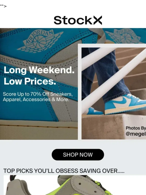 StockX - Up to 70% Off