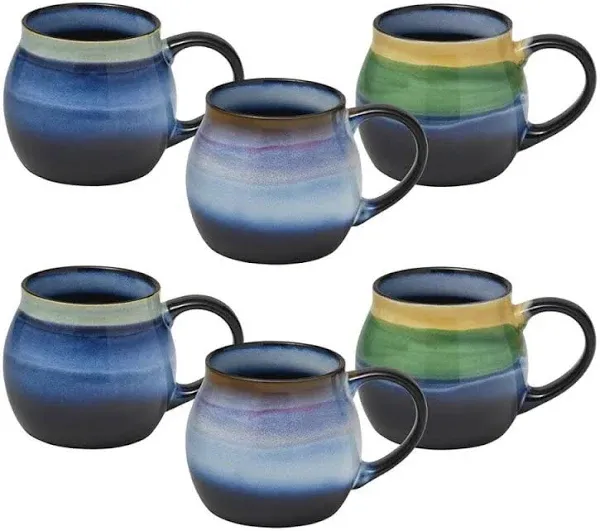 Pfaltzgraff Horizon Mug Set of 6