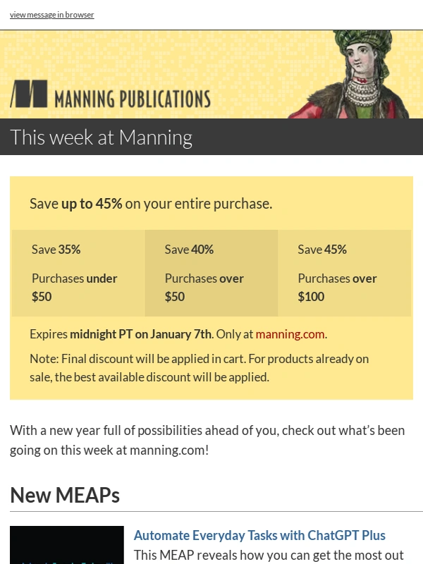 Manning - The Weekly Roundup December 30—January 5