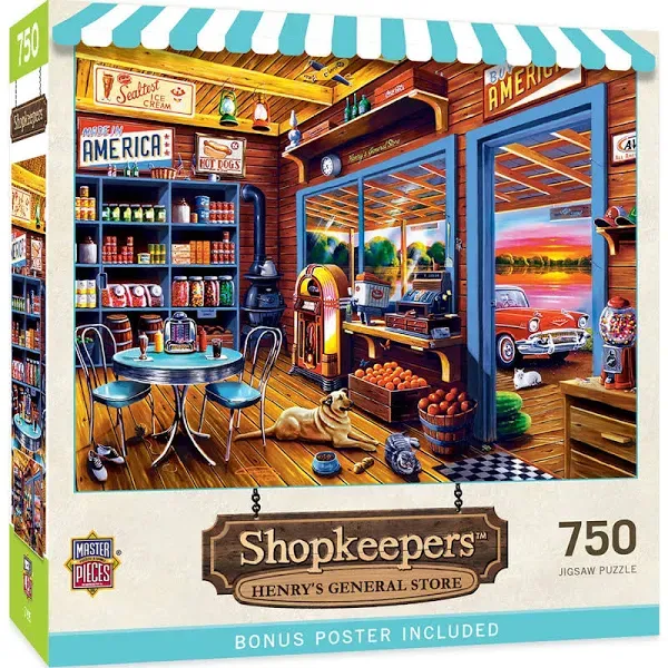 MasterPieces Henry's General Store Jigsaw Puzzle