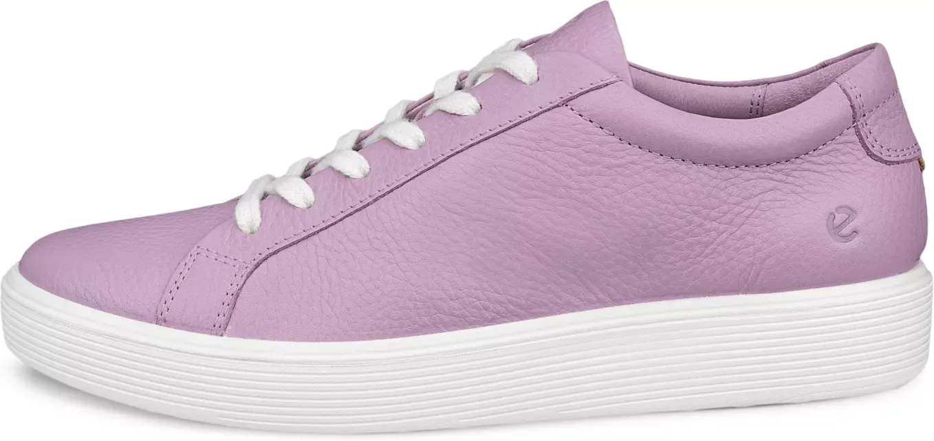 ECCO Soft 60 - Women's Leather Sneaker - Purple