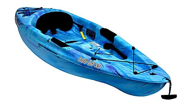 Sun Dolphin Bali 10 SS Sit-on Recreational Kayak with Paddle