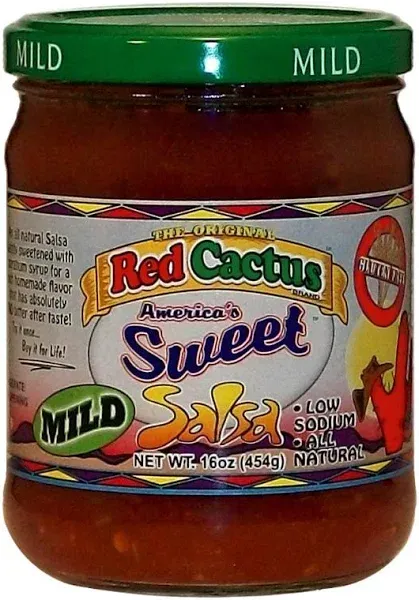 Red Cactus Salsa Mild Sweet