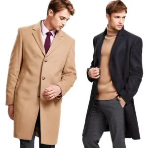 Michael Kors Men's Wool Cashmere Blend Overcoat