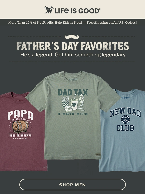 Life Is Good - Gift Guide: Father’s Day Favorites