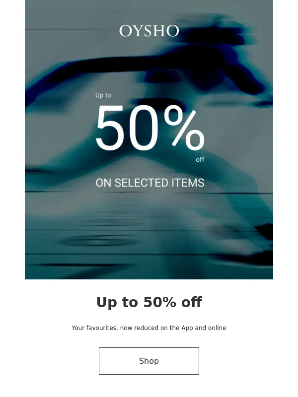 Oysho - Up to 50% off