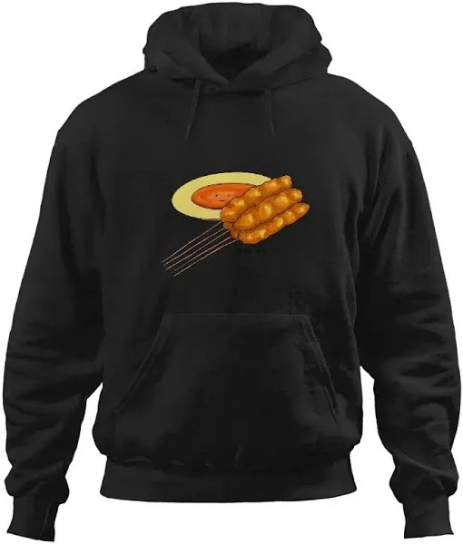 Satay-satay With Peanut Sauce u2060 Hoodies In Black For unisex