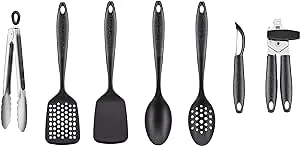 7-Piece Cuisinart Oceanware Tool and Gadget Set (Black) $18 + Free Shipping w/ Prime or $25+