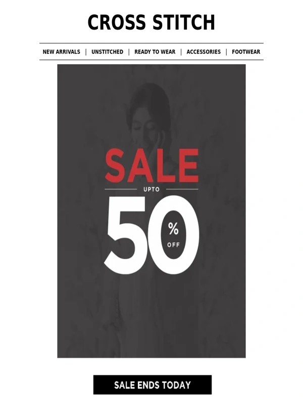 Cross Stitch - Sale Ends Today - Up To 50% off