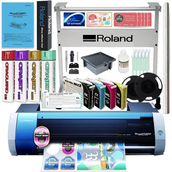 Roland BN-20A Versastudio Desktop Inkjet Printer/Cutter