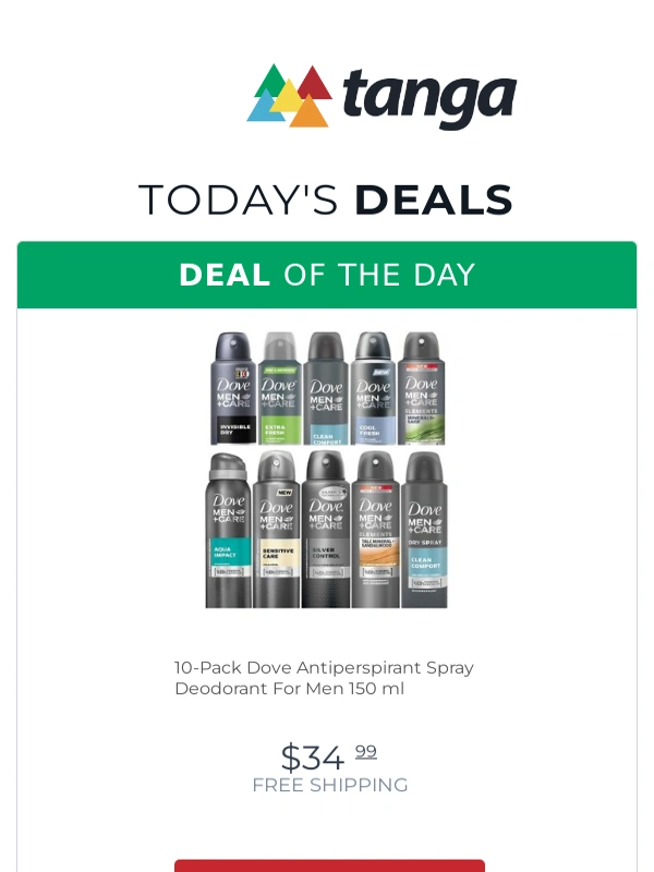 Tanga - 10-Pack Dove Antiperspirant Spray Deodorant For Men 150 ml | 8 Piece Set: Costway Outdoor Rattan Set With Glass Table Top | DAWGS Women's Arch Support Z Sandals