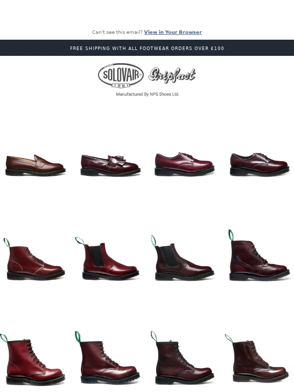 Solovair - Shades of Red - The 551 - Accessories