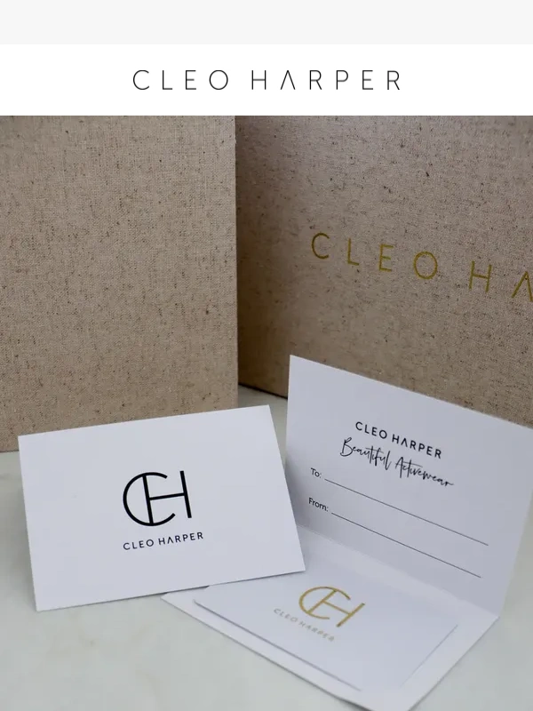 Cleo Harper - Tis the Season: Buy $150,Get a $30 Bonus Card!