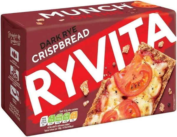 Ryvita Crispbread Dark Rye
