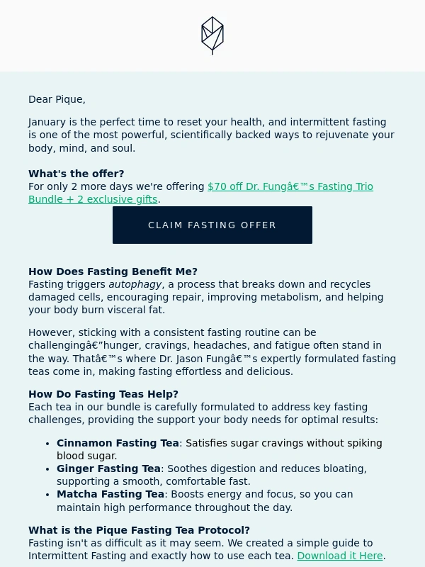 Piquetea - NEW: Fasting Promo Full Q&A