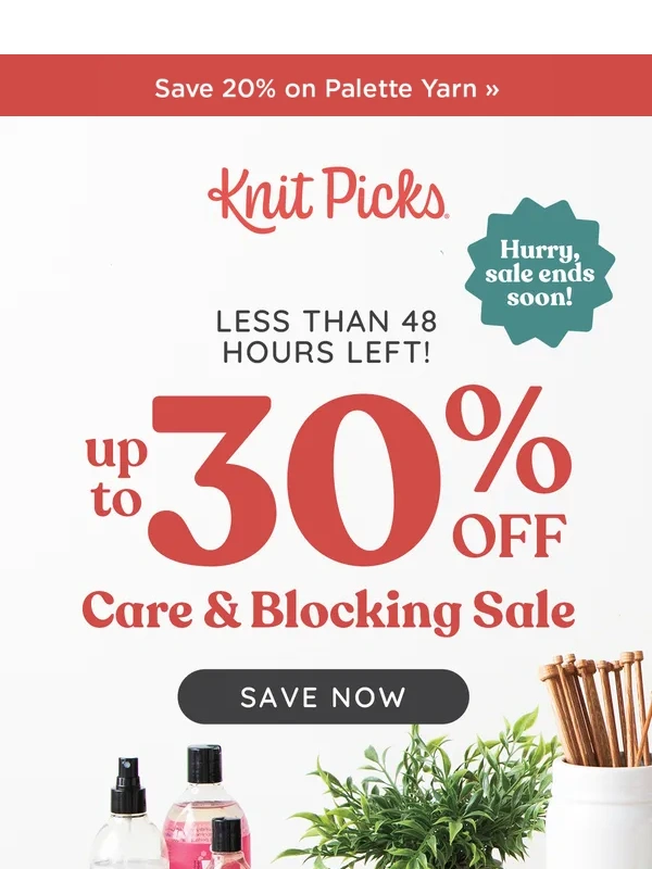 Knit Picks - Going,going,almost gone: Up to 30% off