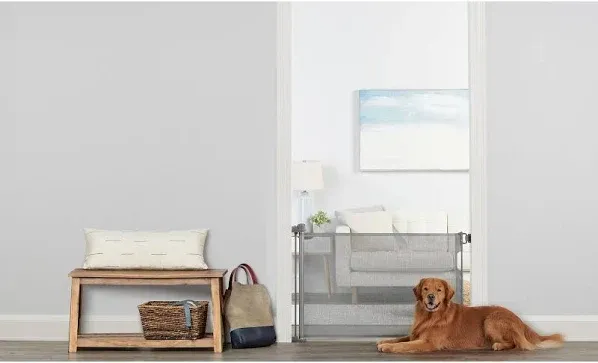 Top Paw Retractable Mesh Pet Gate