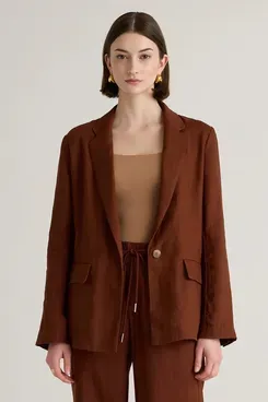 Quince 100% European Linen Blazer